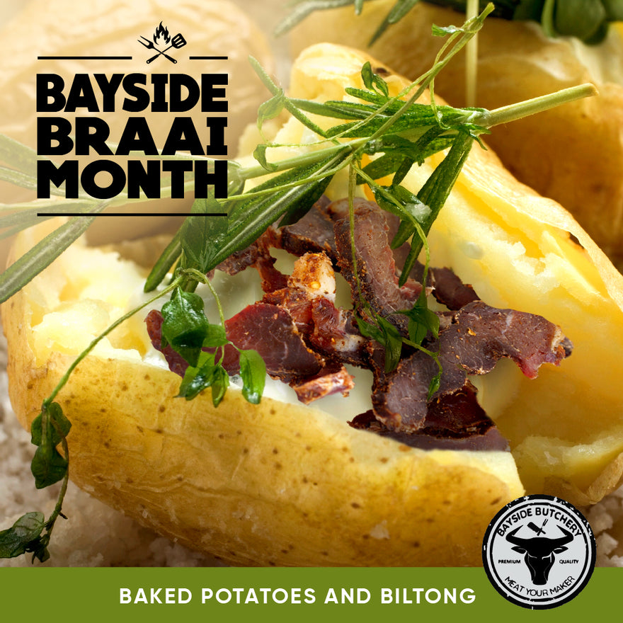 Biltong and Sour Cream Baked Potato Recipe