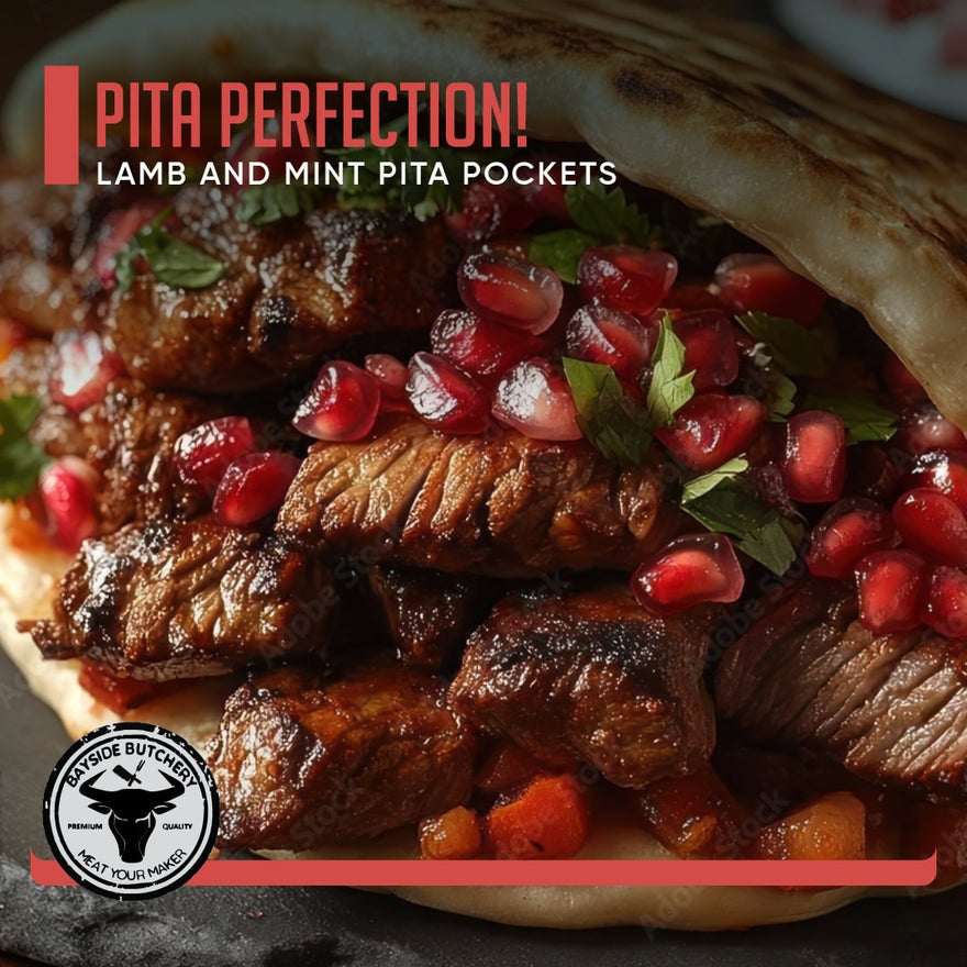 Lamb & Mint Pita Pockets Recipe