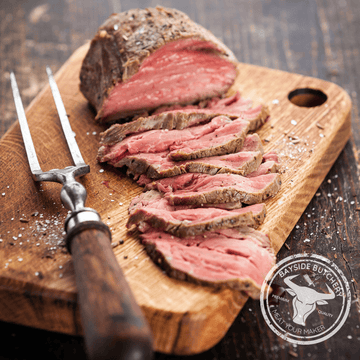 Tender rolled beef roast at Bayside Butchery Mauritius