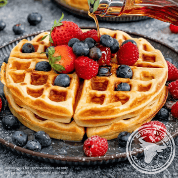 Crispy frozen waffles at Bayside Butchery Mauritius