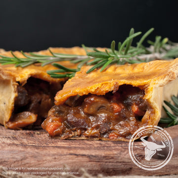 Savoury beef burger mince pie at Bayside Butchery Mauritius
