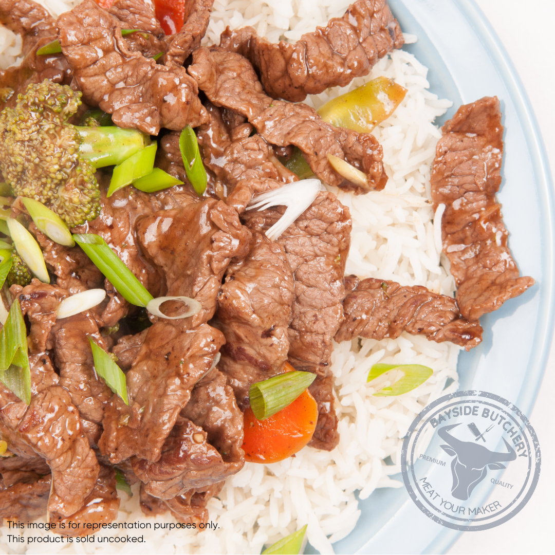 Beef Strips Stirfry