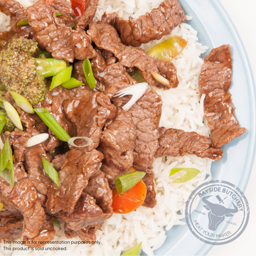 Beef stir fry strips at Bayside Butchery Mauritius