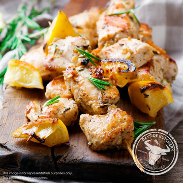 Lemon and herb chicken sosaties at Bayside Butchery Mauritius