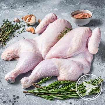 Fresh whole plain chicken at Bayside Butchery Mauritius