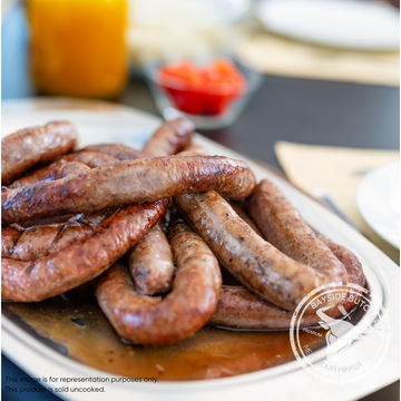 Thin cocktail boerewors party sausages at Bayside Butchery Mauritius