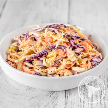 Creamy classic coleslaw at Bayside Butchery Mauritius