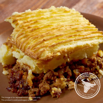 Classic beef cottage pie at Bayside Butchery Mauritius