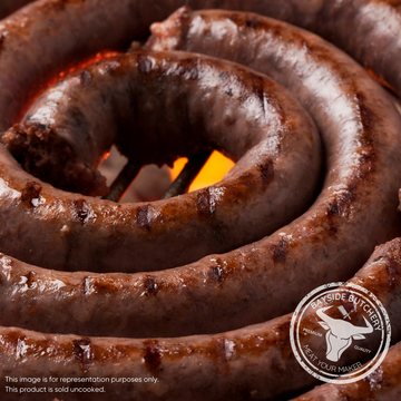 Premium Drakensberg boerewors at Bayside Butchery Mauritius
