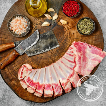 Fresh lamb ribs for braai and grilling at Bayside Butchery Mauritius