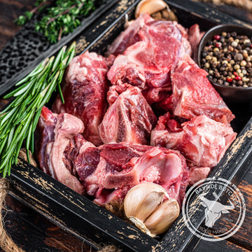 Diced lamb shoulder cubes for stews and curries at Bayside Butchery Mauritius