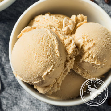 Creamy peanut butter ice cream at Bayside Butchery Mauritius