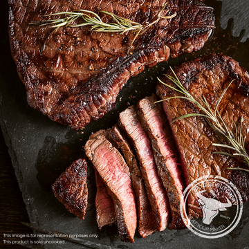 Fresh marbled ribeye steak at Bayside Butchery Mauritius