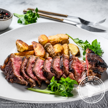 Fresh rump steak at Bayside Butchery Mauritius