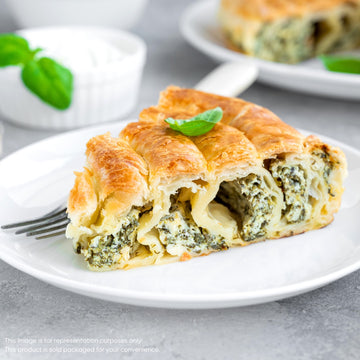 Spinach and feta vegetarian pie at Bayside Butchery Mauritius